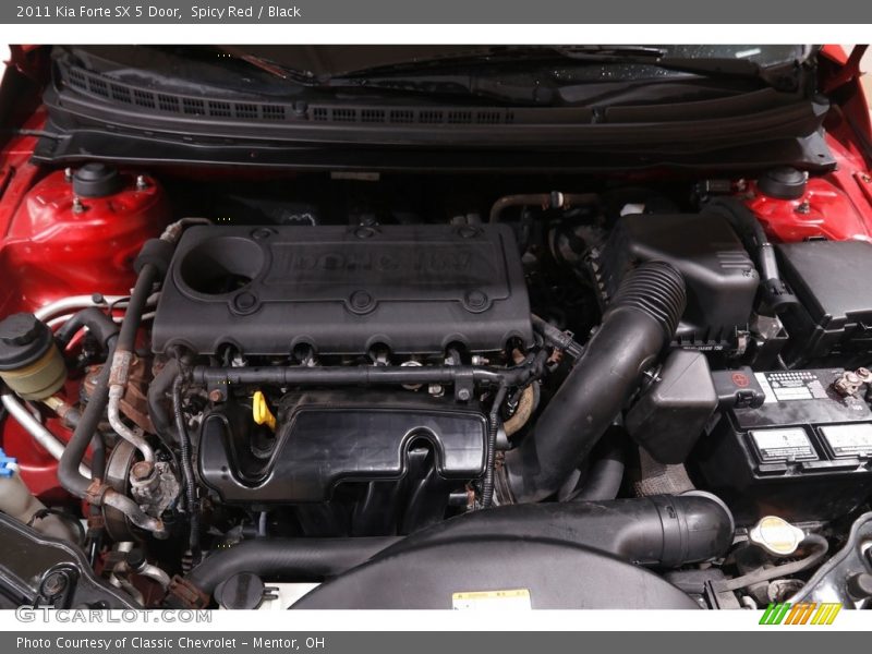  2011 Forte SX 5 Door Engine - 2.4 Liter DOHC 16-Valve CVVT 4 Cylinder