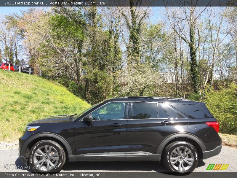  2021 Explorer XLT Agate Black Metallic