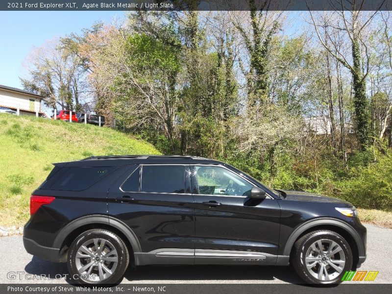  2021 Explorer XLT Agate Black Metallic