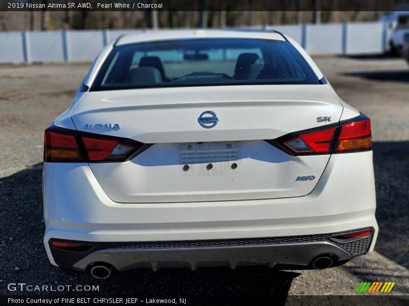 Pearl White / Charcoal 2019 Nissan Altima SR AWD