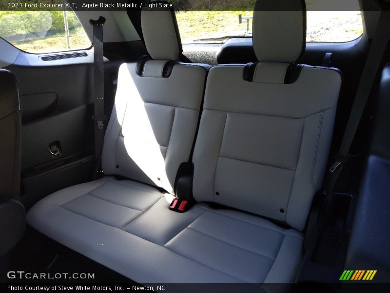 Rear Seat of 2021 Explorer XLT