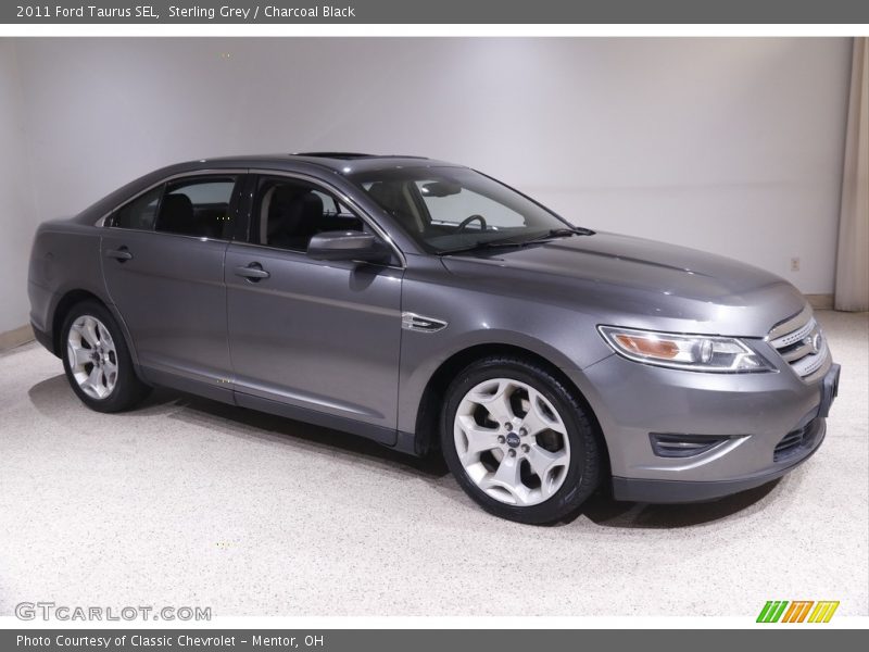 Sterling Grey / Charcoal Black 2011 Ford Taurus SEL