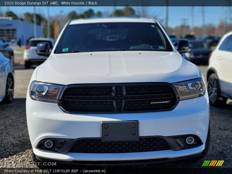 White Knuckle / Black 2020 Dodge Durango SXT AWD