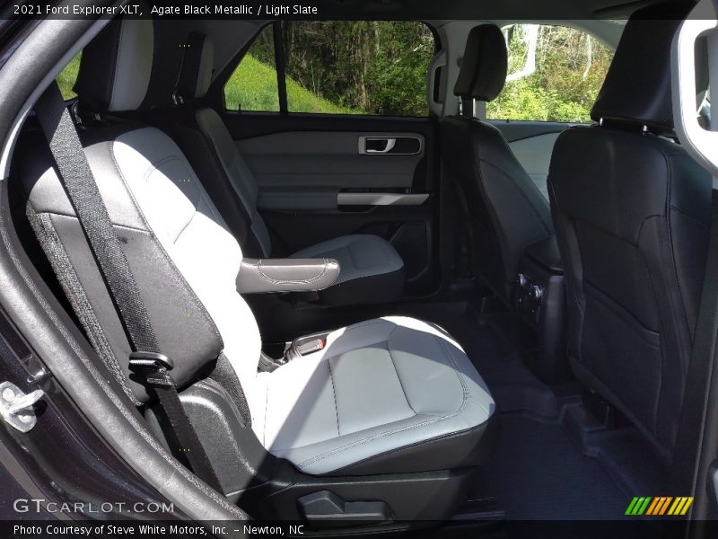 Rear Seat of 2021 Explorer XLT