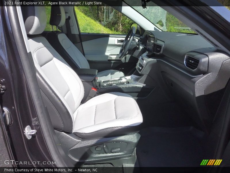  2021 Explorer XLT Light Slate Interior