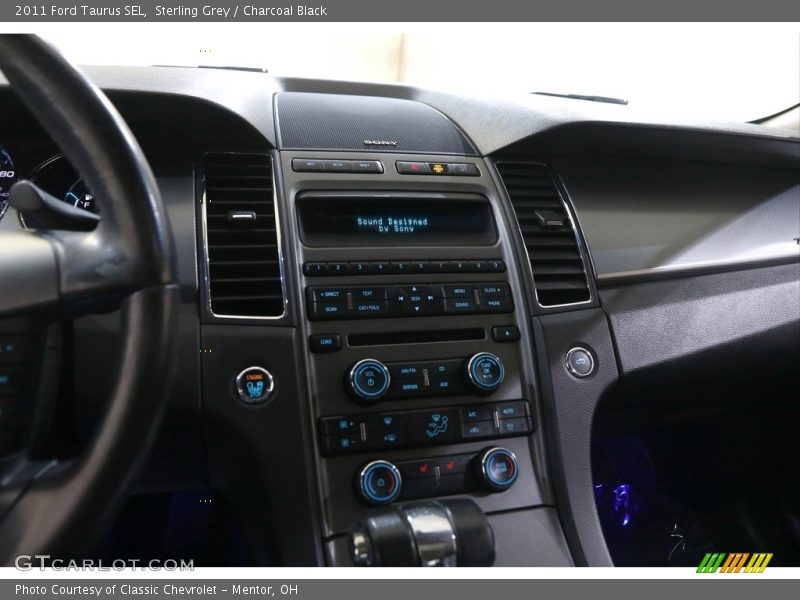 Sterling Grey / Charcoal Black 2011 Ford Taurus SEL