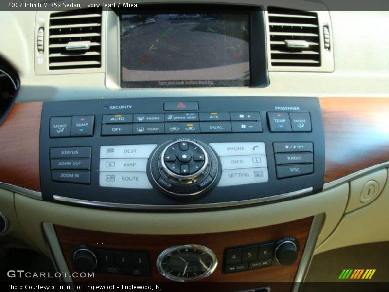 Ivory Pearl / Wheat 2007 Infiniti M 35x Sedan