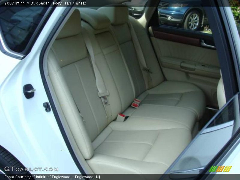 Ivory Pearl / Wheat 2007 Infiniti M 35x Sedan
