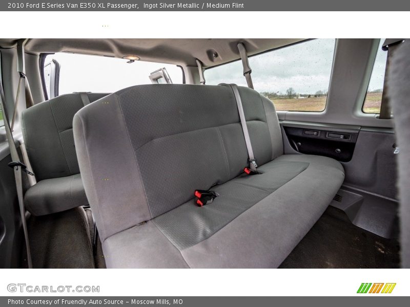 Ingot Silver Metallic / Medium Flint 2010 Ford E Series Van E350 XL Passenger