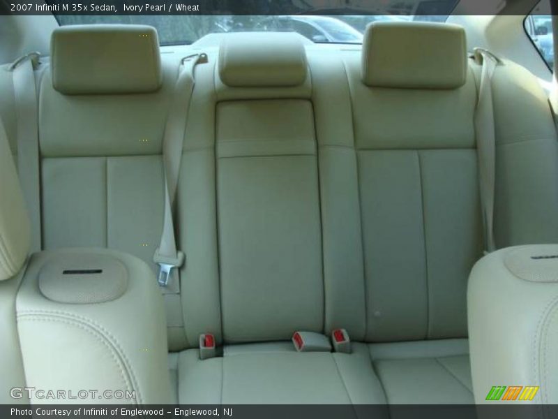 Ivory Pearl / Wheat 2007 Infiniti M 35x Sedan