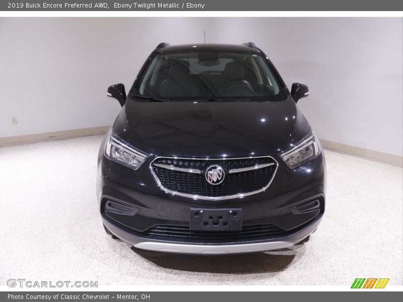Ebony Twilight Metallic / Ebony 2019 Buick Encore Preferred AWD