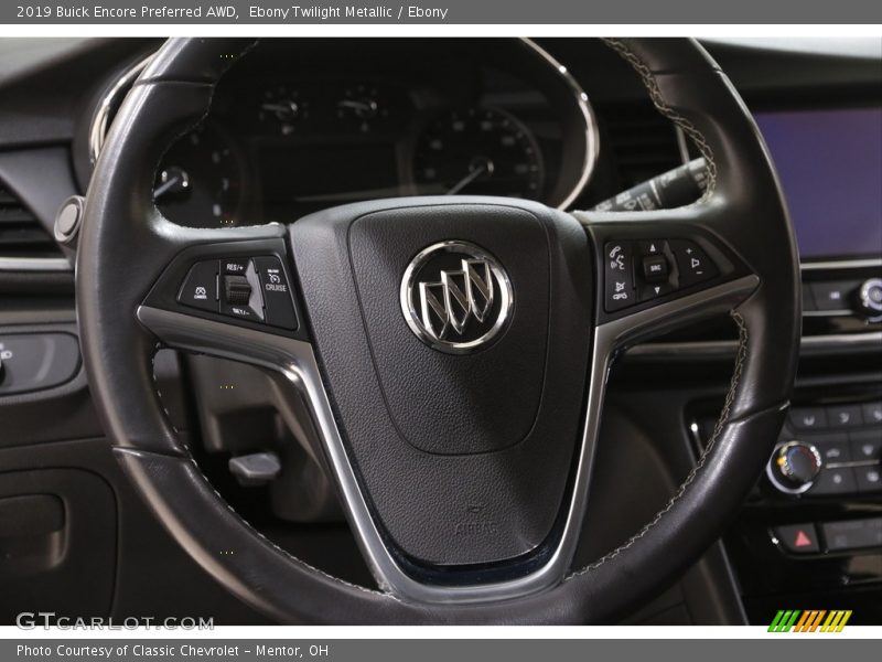 Ebony Twilight Metallic / Ebony 2019 Buick Encore Preferred AWD