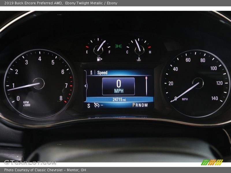 Ebony Twilight Metallic / Ebony 2019 Buick Encore Preferred AWD