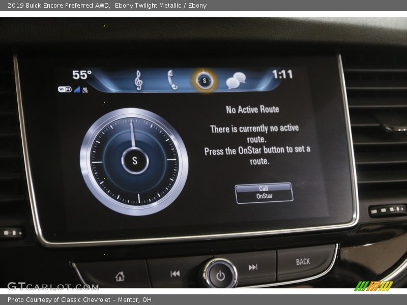 Ebony Twilight Metallic / Ebony 2019 Buick Encore Preferred AWD