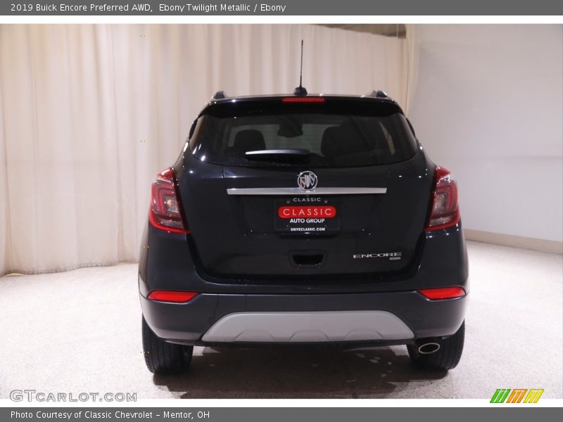 Ebony Twilight Metallic / Ebony 2019 Buick Encore Preferred AWD