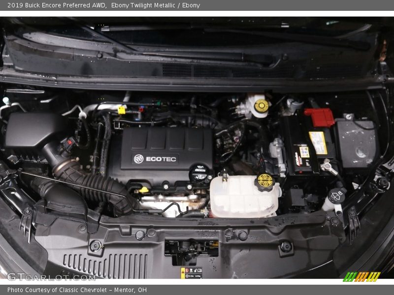 Ebony Twilight Metallic / Ebony 2019 Buick Encore Preferred AWD