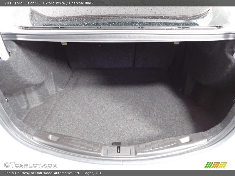 Oxford White / Charcoal Black 2015 Ford Fusion SE