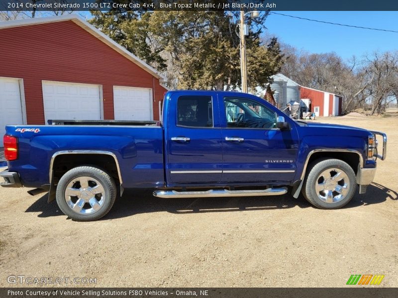  2014 Silverado 1500 LTZ Crew Cab 4x4 Blue Topaz Metallic