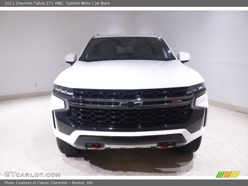 Summit White / Jet Black 2021 Chevrolet Tahoe Z71 4WD
