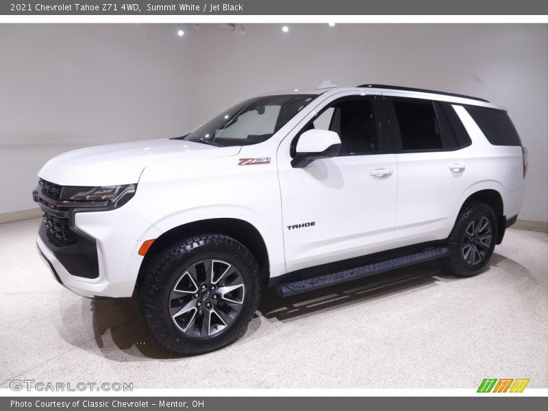 Summit White / Jet Black 2021 Chevrolet Tahoe Z71 4WD