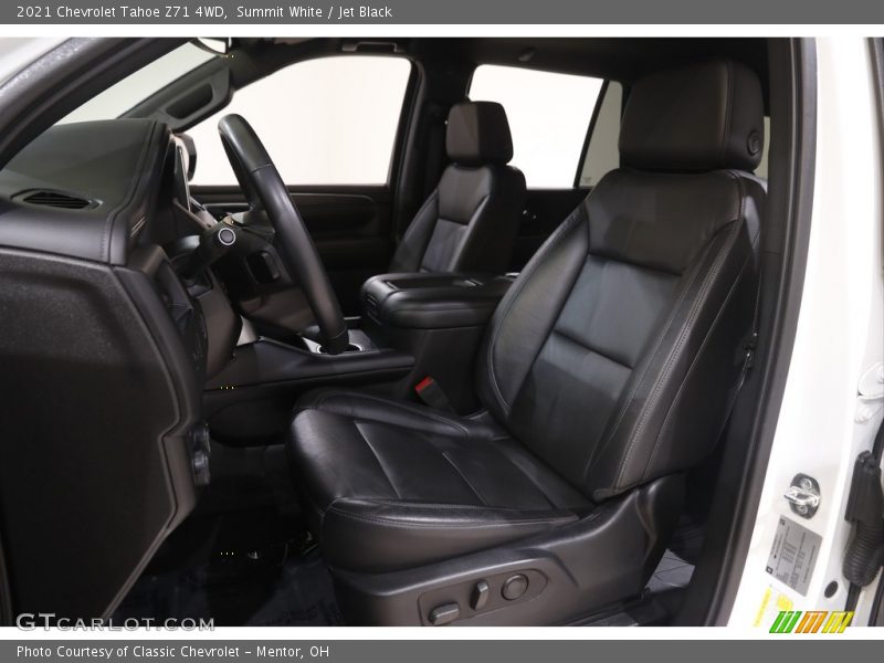 Summit White / Jet Black 2021 Chevrolet Tahoe Z71 4WD