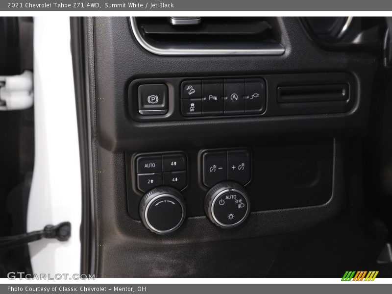 Summit White / Jet Black 2021 Chevrolet Tahoe Z71 4WD
