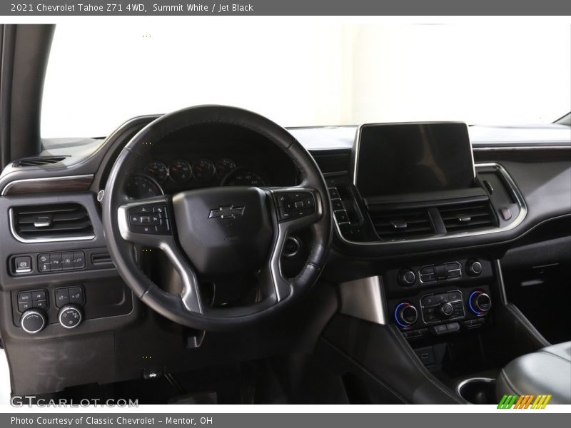 Summit White / Jet Black 2021 Chevrolet Tahoe Z71 4WD