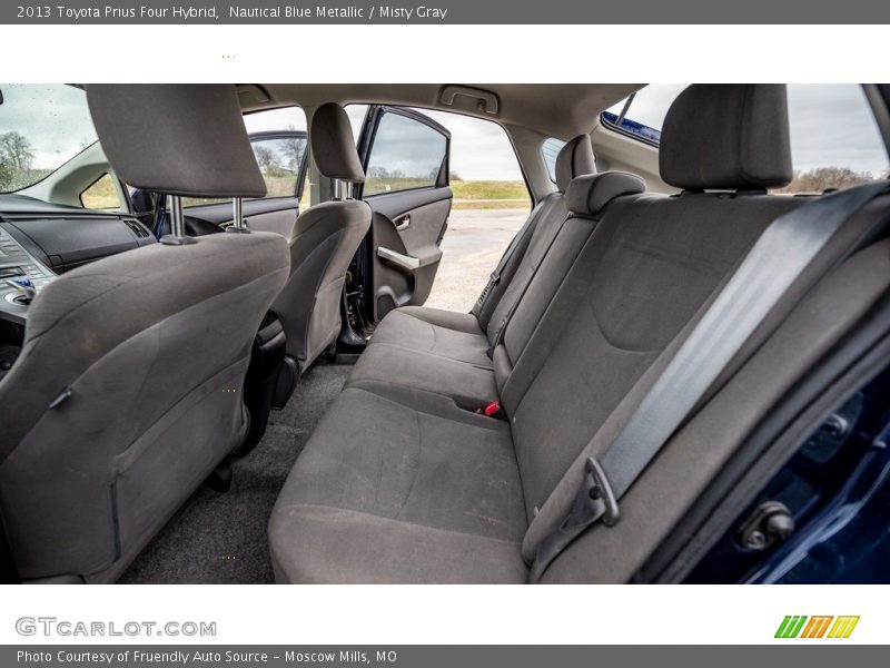 Nautical Blue Metallic / Misty Gray 2013 Toyota Prius Four Hybrid
