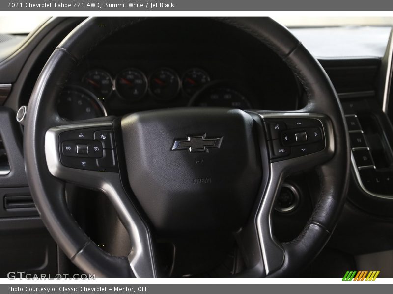 Summit White / Jet Black 2021 Chevrolet Tahoe Z71 4WD