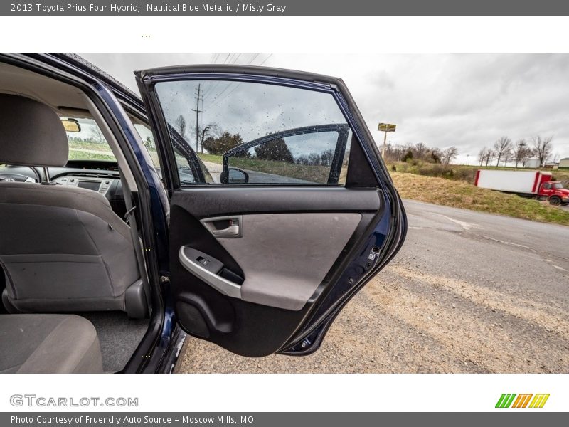 Nautical Blue Metallic / Misty Gray 2013 Toyota Prius Four Hybrid