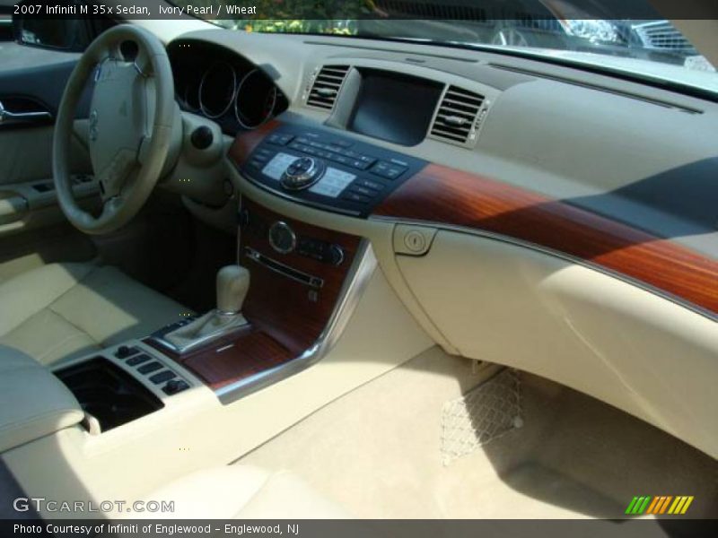 Ivory Pearl / Wheat 2007 Infiniti M 35x Sedan
