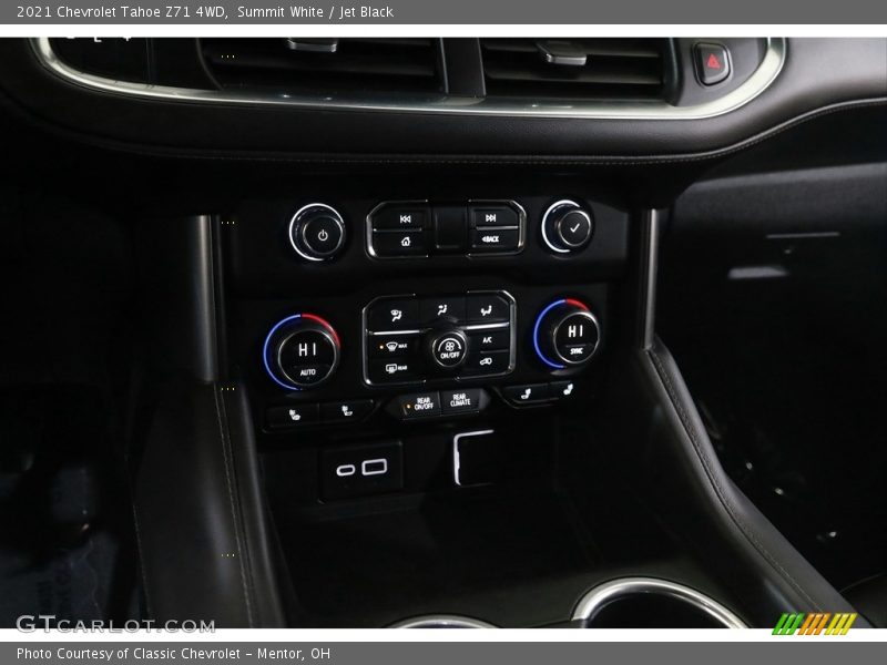 Summit White / Jet Black 2021 Chevrolet Tahoe Z71 4WD