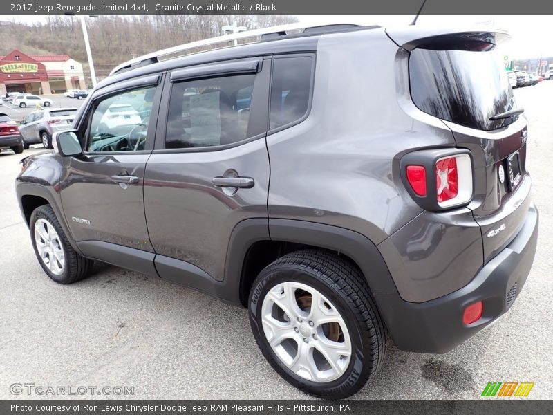 Granite Crystal Metallic / Black 2017 Jeep Renegade Limited 4x4