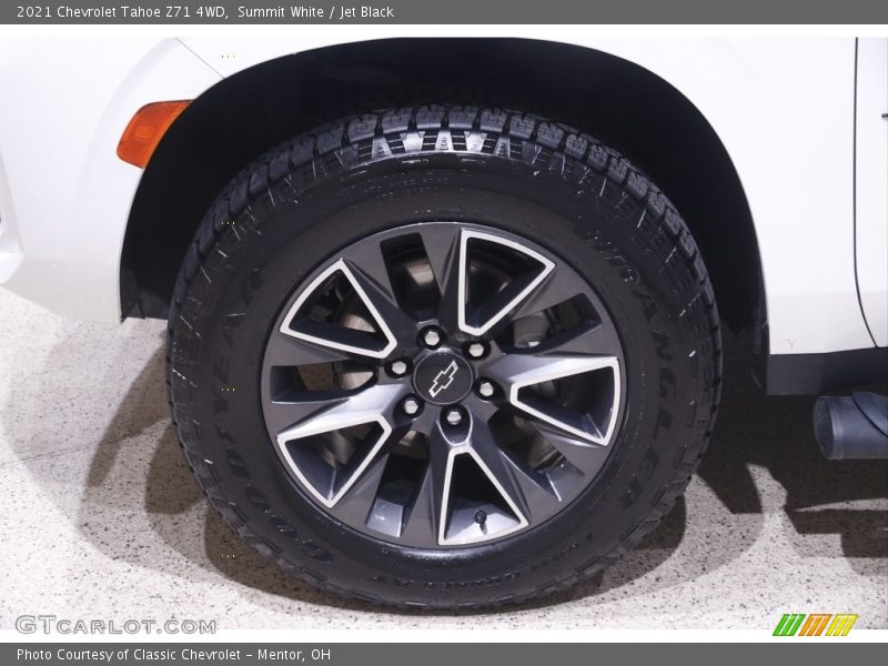 Summit White / Jet Black 2021 Chevrolet Tahoe Z71 4WD