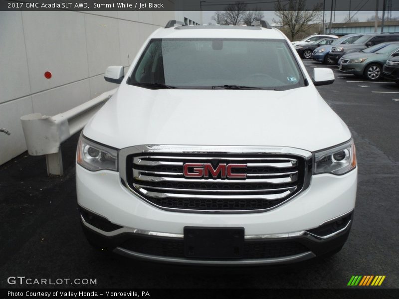 Summit White / Jet Black 2017 GMC Acadia SLT AWD