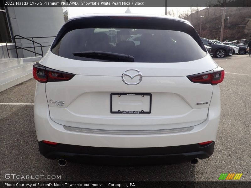 Snowflake White Pearl Mica / Black 2022 Mazda CX-5 S Premium Plus AWD