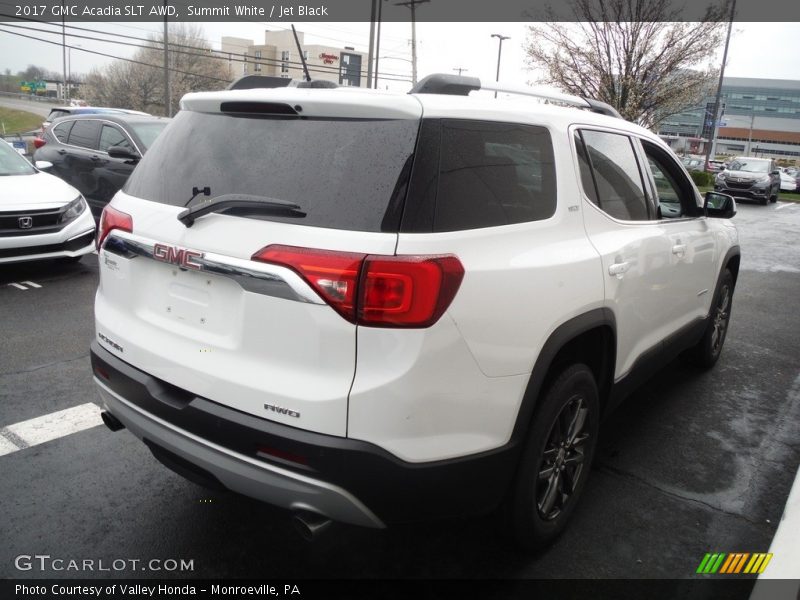 Summit White / Jet Black 2017 GMC Acadia SLT AWD