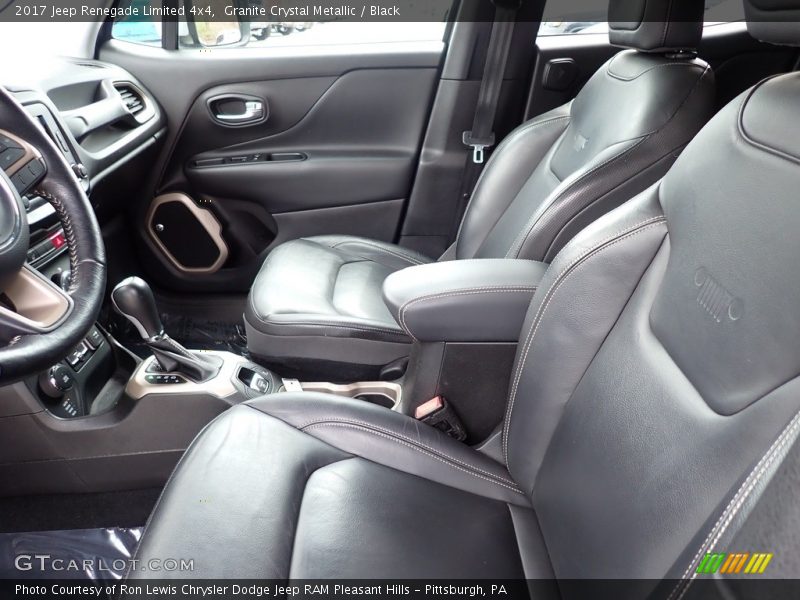 Granite Crystal Metallic / Black 2017 Jeep Renegade Limited 4x4
