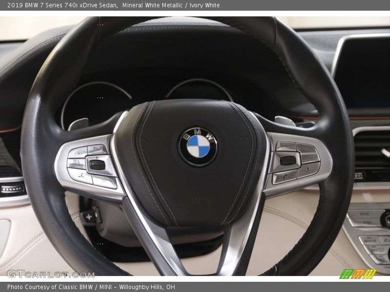  2019 7 Series 740i xDrive Sedan Steering Wheel