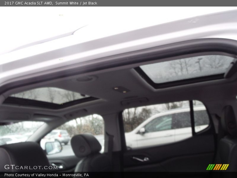 Summit White / Jet Black 2017 GMC Acadia SLT AWD