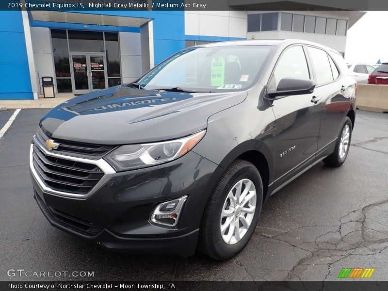 Nightfall Gray Metallic / Medium Ash Gray 2019 Chevrolet Equinox LS