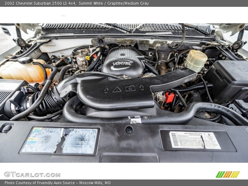  2002 Suburban 2500 LS 4x4 Engine - 6.0 Liter OHV 16-Valve Vortec V8