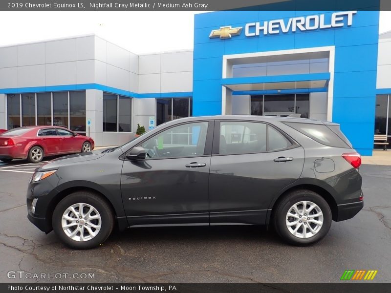 Nightfall Gray Metallic / Medium Ash Gray 2019 Chevrolet Equinox LS