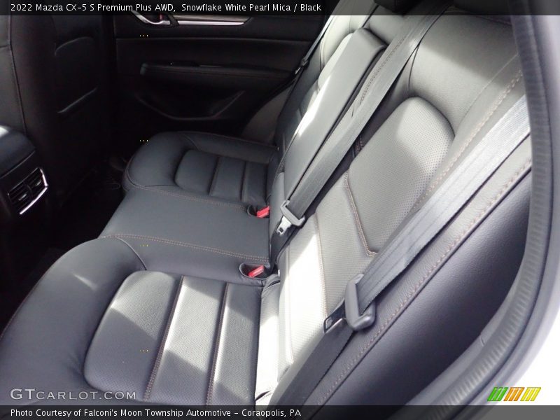 Snowflake White Pearl Mica / Black 2022 Mazda CX-5 S Premium Plus AWD