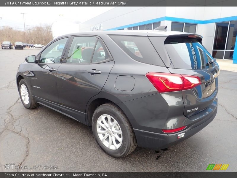 Nightfall Gray Metallic / Medium Ash Gray 2019 Chevrolet Equinox LS