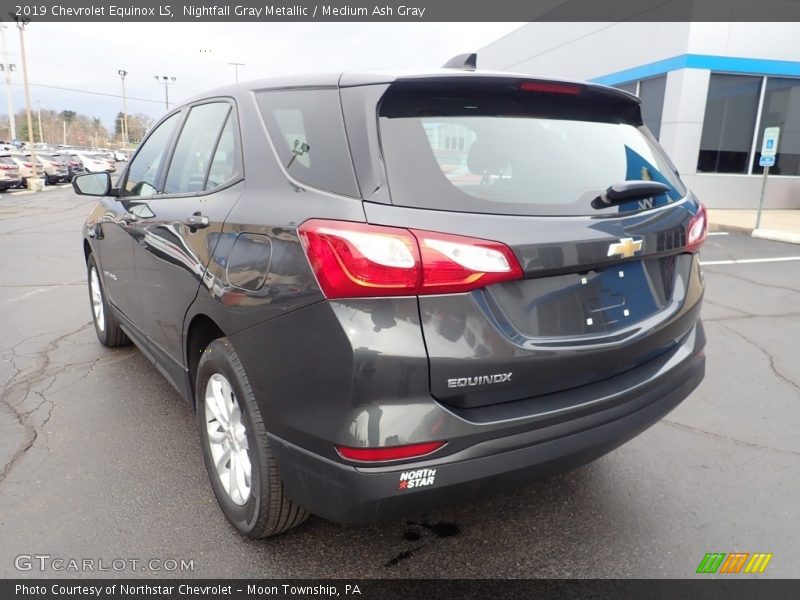 Nightfall Gray Metallic / Medium Ash Gray 2019 Chevrolet Equinox LS