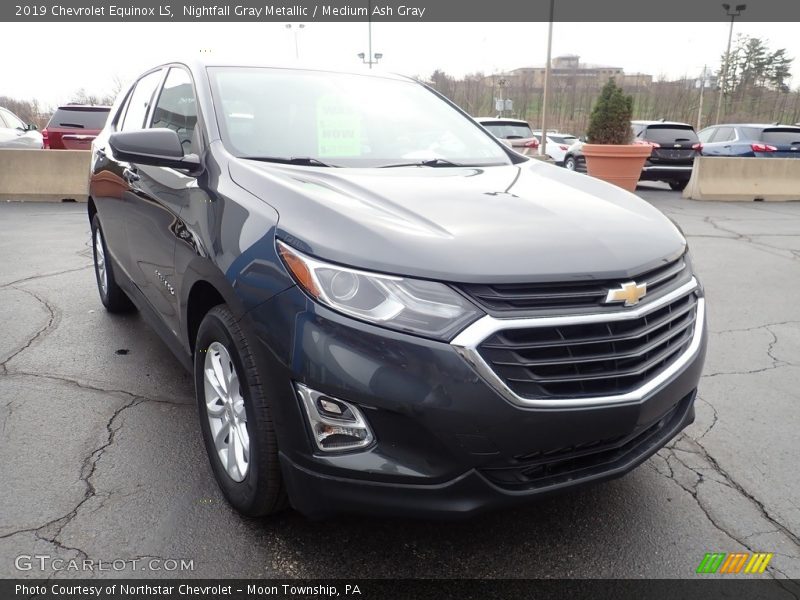 Nightfall Gray Metallic / Medium Ash Gray 2019 Chevrolet Equinox LS