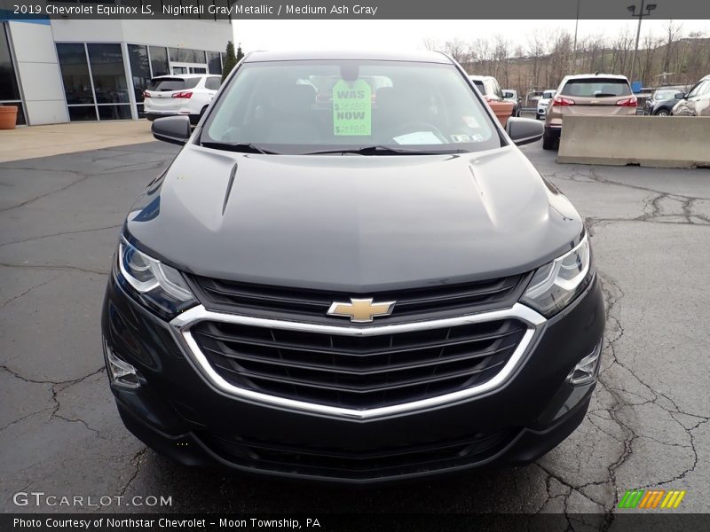 Nightfall Gray Metallic / Medium Ash Gray 2019 Chevrolet Equinox LS
