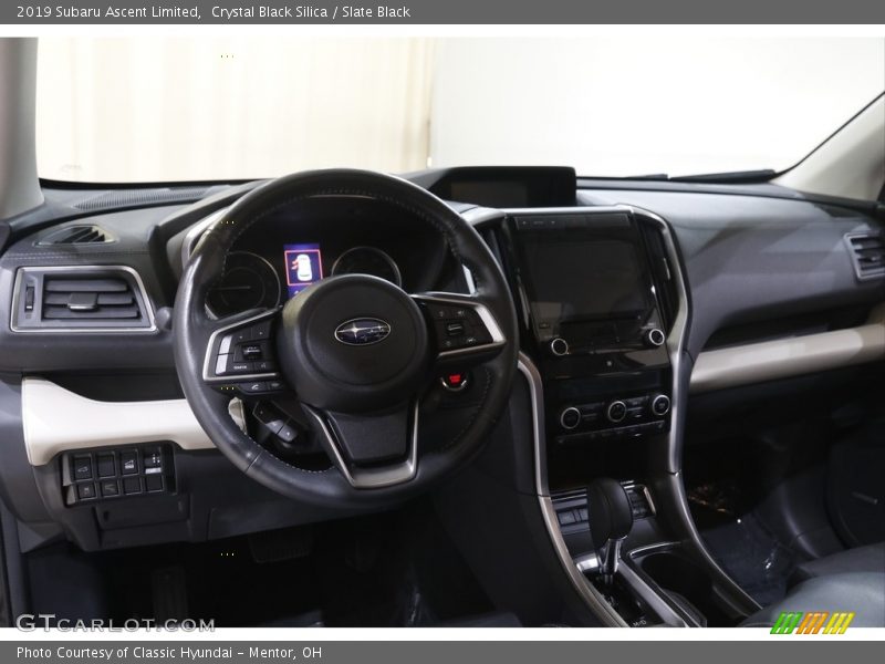 Crystal Black Silica / Slate Black 2019 Subaru Ascent Limited