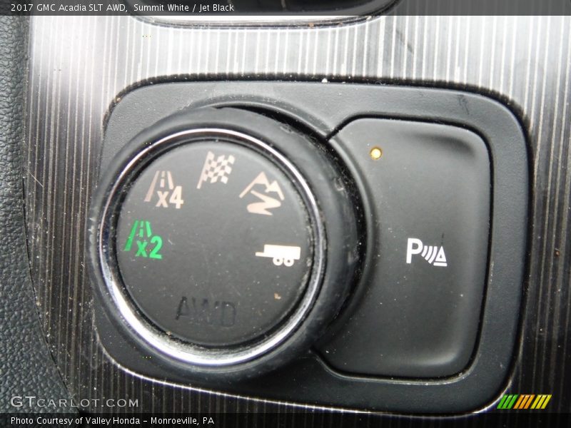 Summit White / Jet Black 2017 GMC Acadia SLT AWD